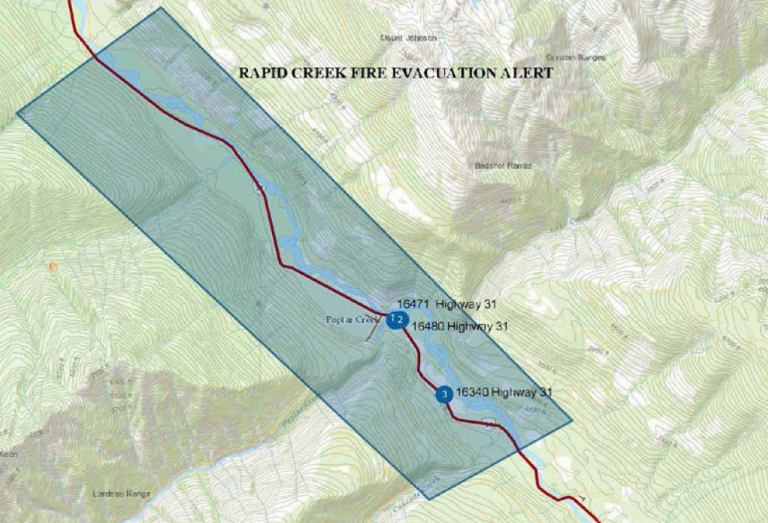 UPDATED: Evacuation alert issued for Poplar Creek