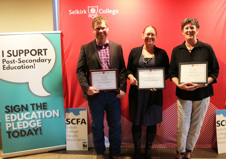 Educational leaders recognized by Selkirk College