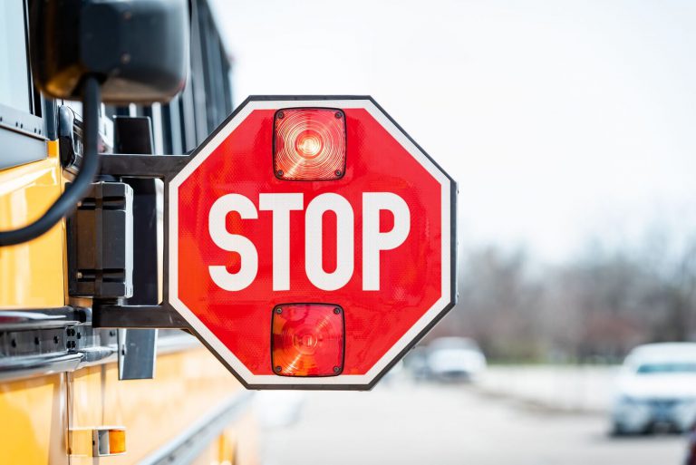 School District 8 warns drivers to STOP for students’ safety