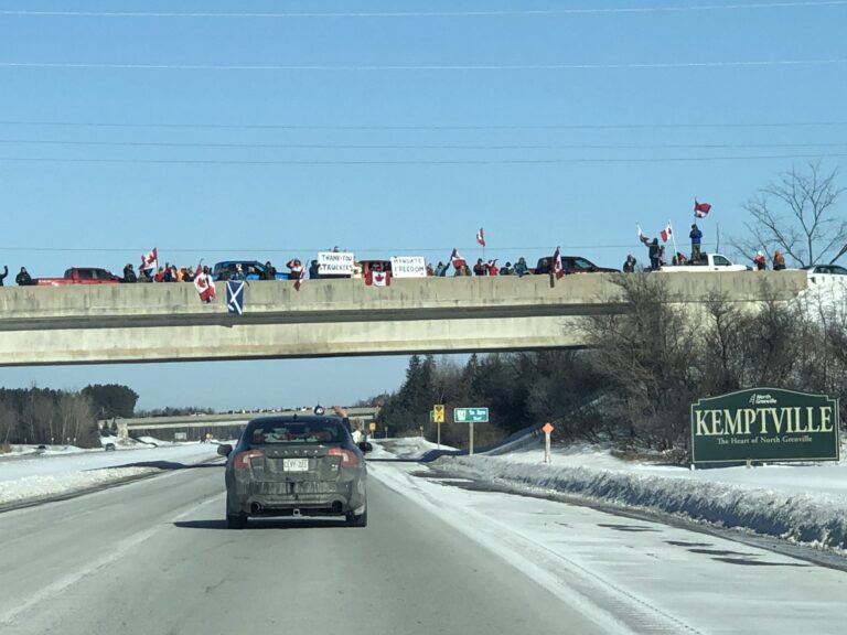 Police issue tickets, tow vehicles as Freedom Convoy protest continues