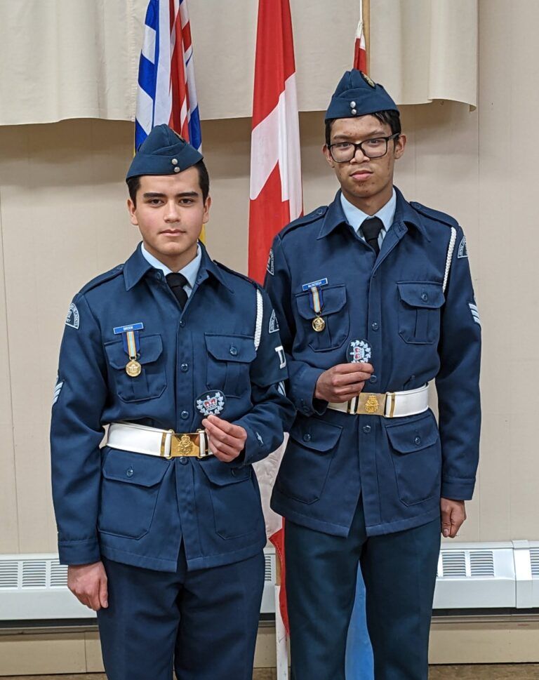 Nelson air cadets recognized for service