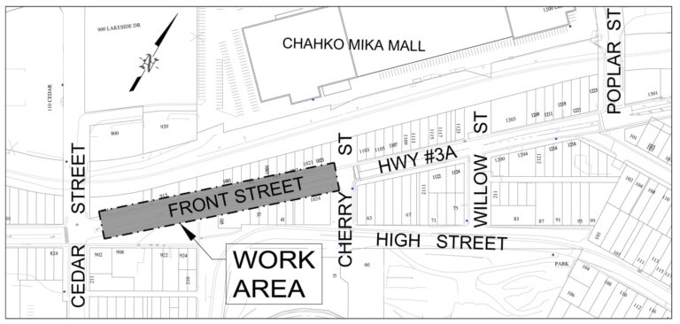 Water main break on Nelson’s Front Street prompts traffic delays