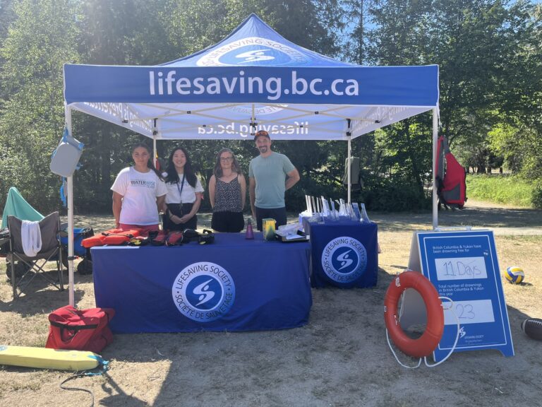 Life Saving Society of BC urges water safety for National Drowning Prevention Week