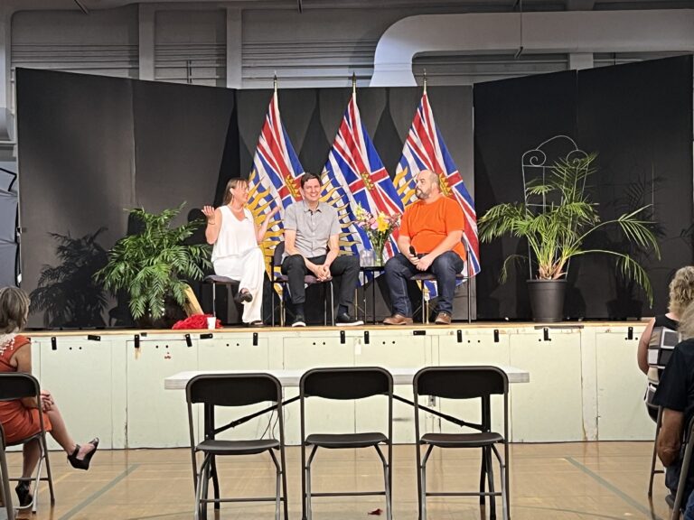 Premier Eby addresses climate, health, and education at Nelson town hall