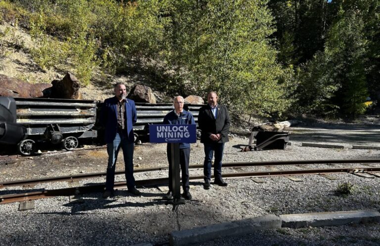 BC Conservative leader announces mining platform while visiting the Kootenays