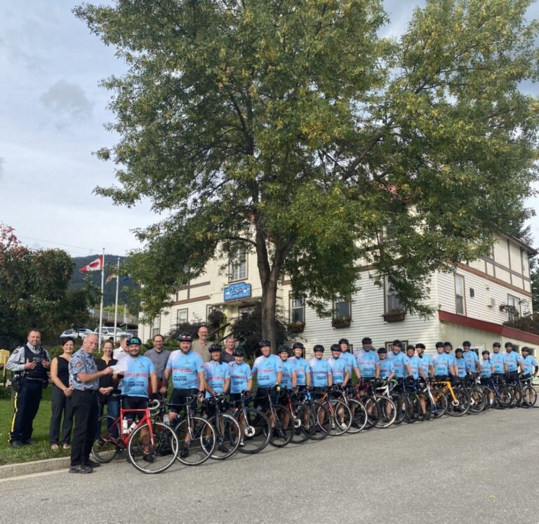 Local police join Cops for Kids 10-day bike ride