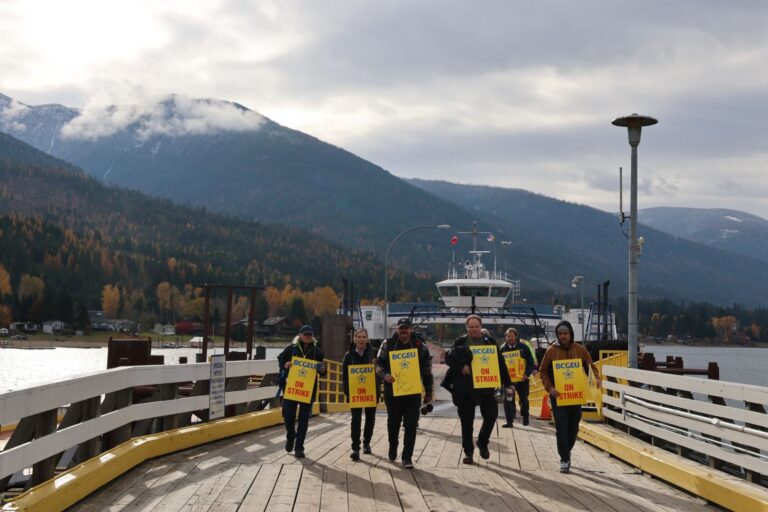 Strike action significantly reduces Kootenay Lake Ferry sailings