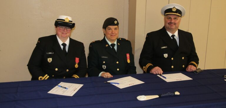 Change of command for Nelson Sea Cadets